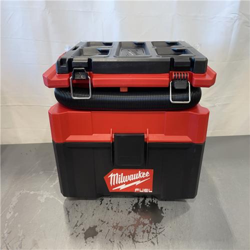 AS-IS - MILWAUKEE M18 FUEL PACKOUT 18-Volt Lithium-Ion Cordless 2.5 Gal. Wet/Dry Vacuum