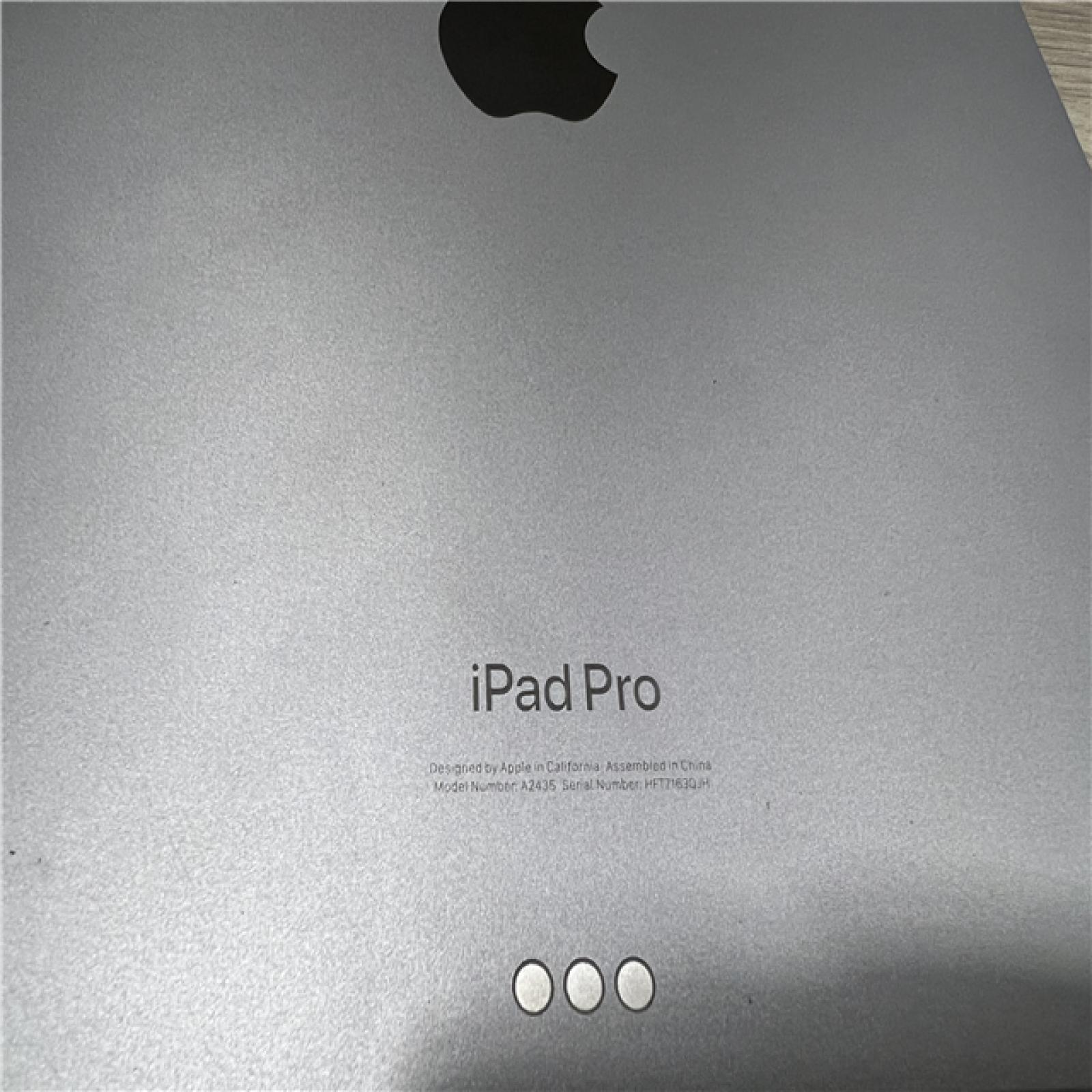 AS-IS Apple - 11-Inch iPad Pro (4th Generation) M2 Chip Wi-Fi + Cellular - 128GB - Space Gray (at&T)