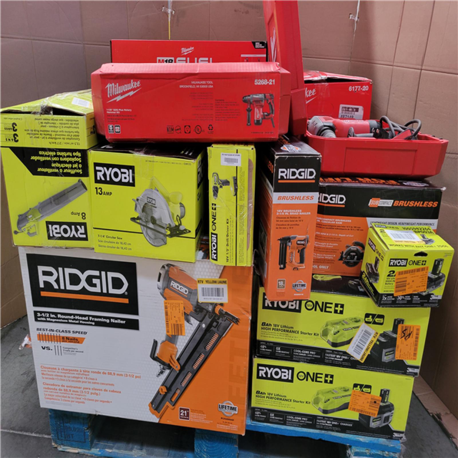 CALIFORNIA AS-IS TOOL PALLET