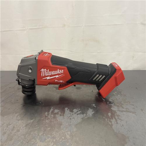 AS-IS- Milwaukee FUEL 18-Volt Lithium-Ion Brushless Cordless 4-1/2 in./5 in. Grinder W/Paddle Switch (Tool-Only)