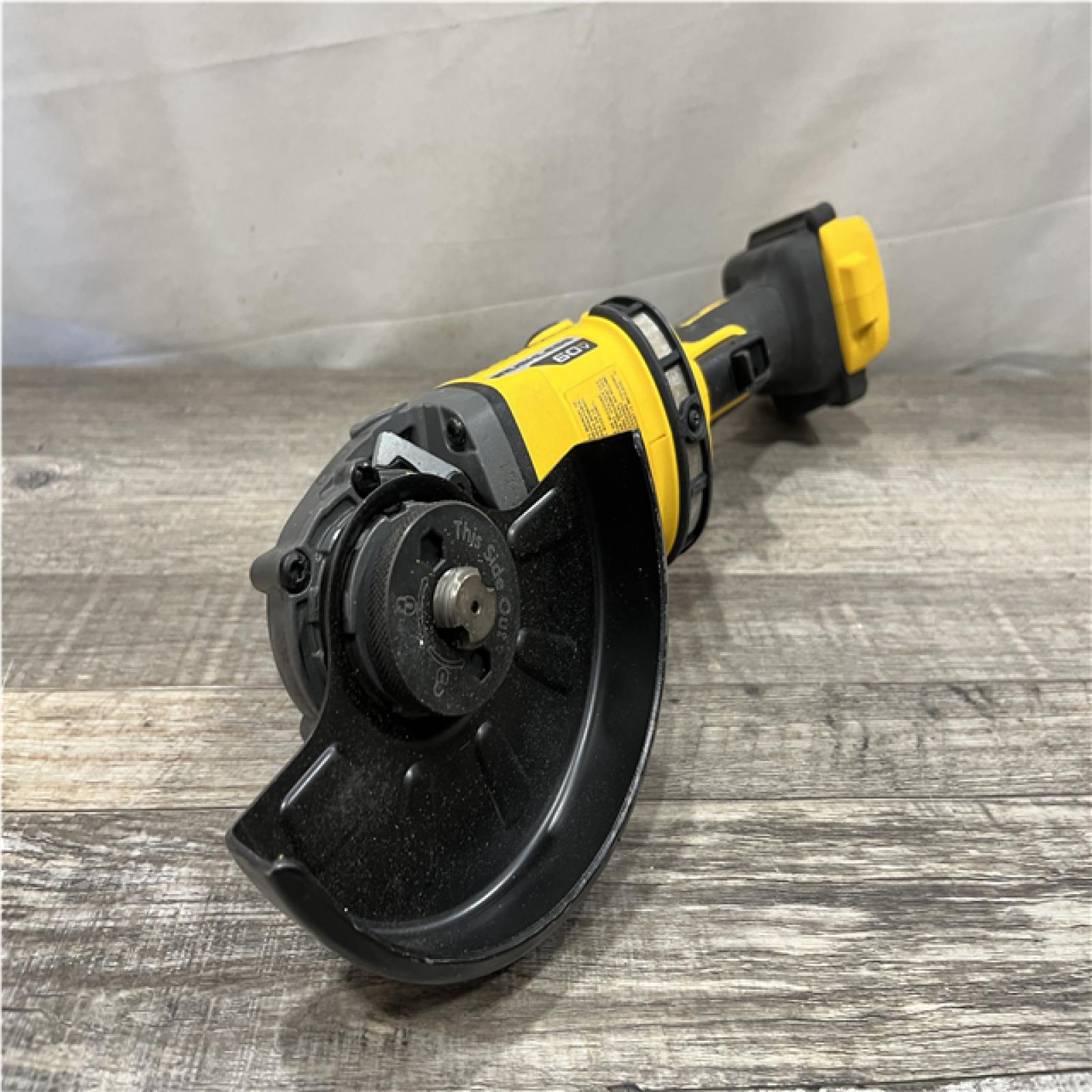 AS-IS DEWALT FLEXVOLT 60V MAX Cordless Brushless 4.5 in. to 6 in. Small Angle Grinder with Kickback Brake (Tool Only)
