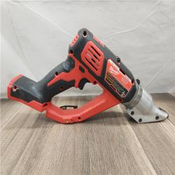 AS-IS- Milwaukee M18 18V Lithium-ion Cordless 18-gauge Double Cut Metal Shear (Tool-Only)