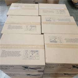 Phoenix NEW Hampton Bay Rothley II 52 in. Indoor LED Bronze Ceiling Fan with Light Kit  Downrod  Reversible Motor and Reversible Blades Pallet 24 Count (SEALED)