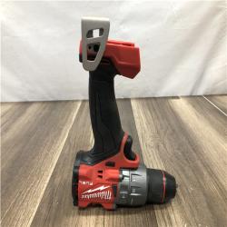 AS-IS Milwaukee FUEL 18V Lithium-Ion Brushless Cordless 1/2 in. Hammer Drill/Driver (Tool-Only)