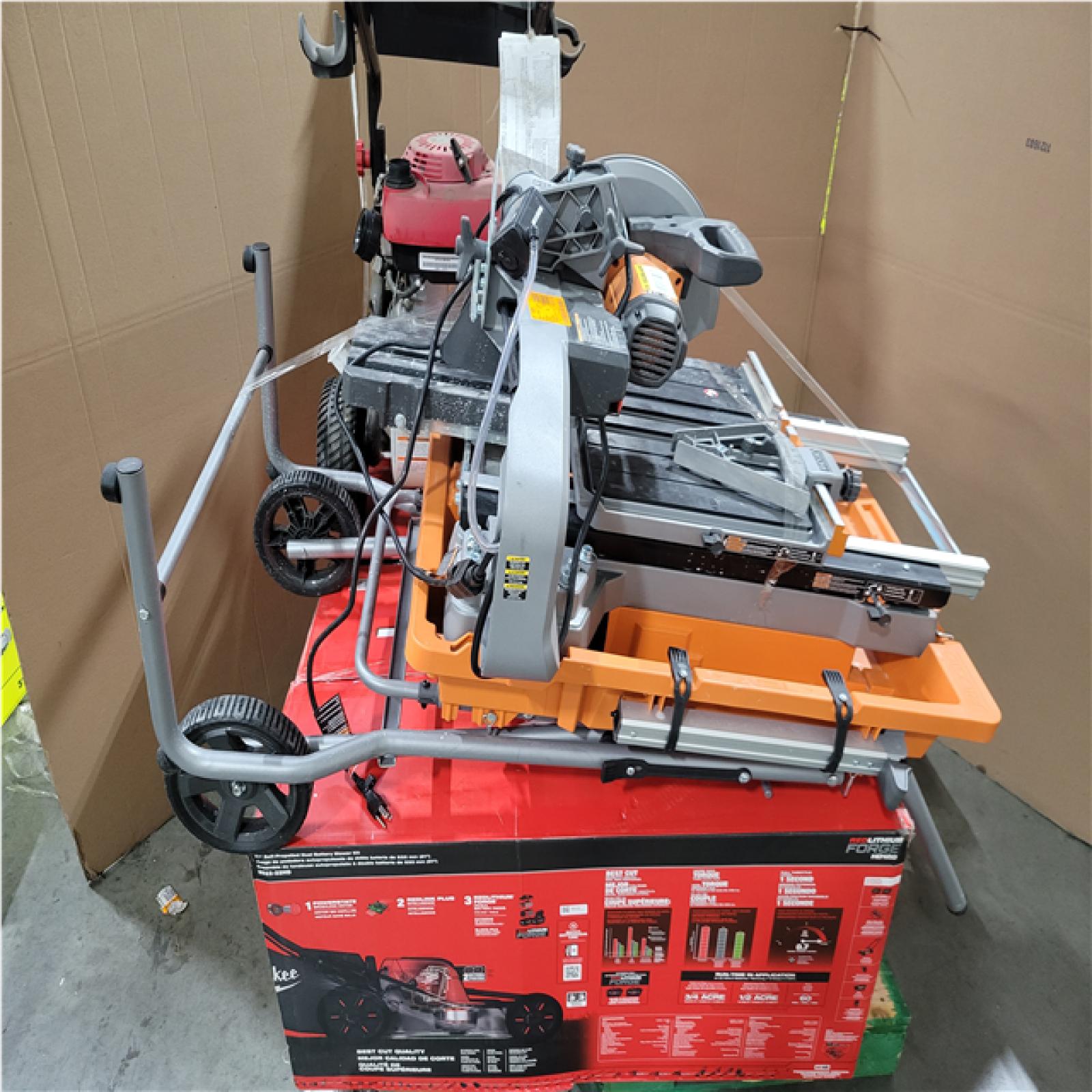 CALIFORNIA AS-IS OUTDOOR POWER EQUIPMENT