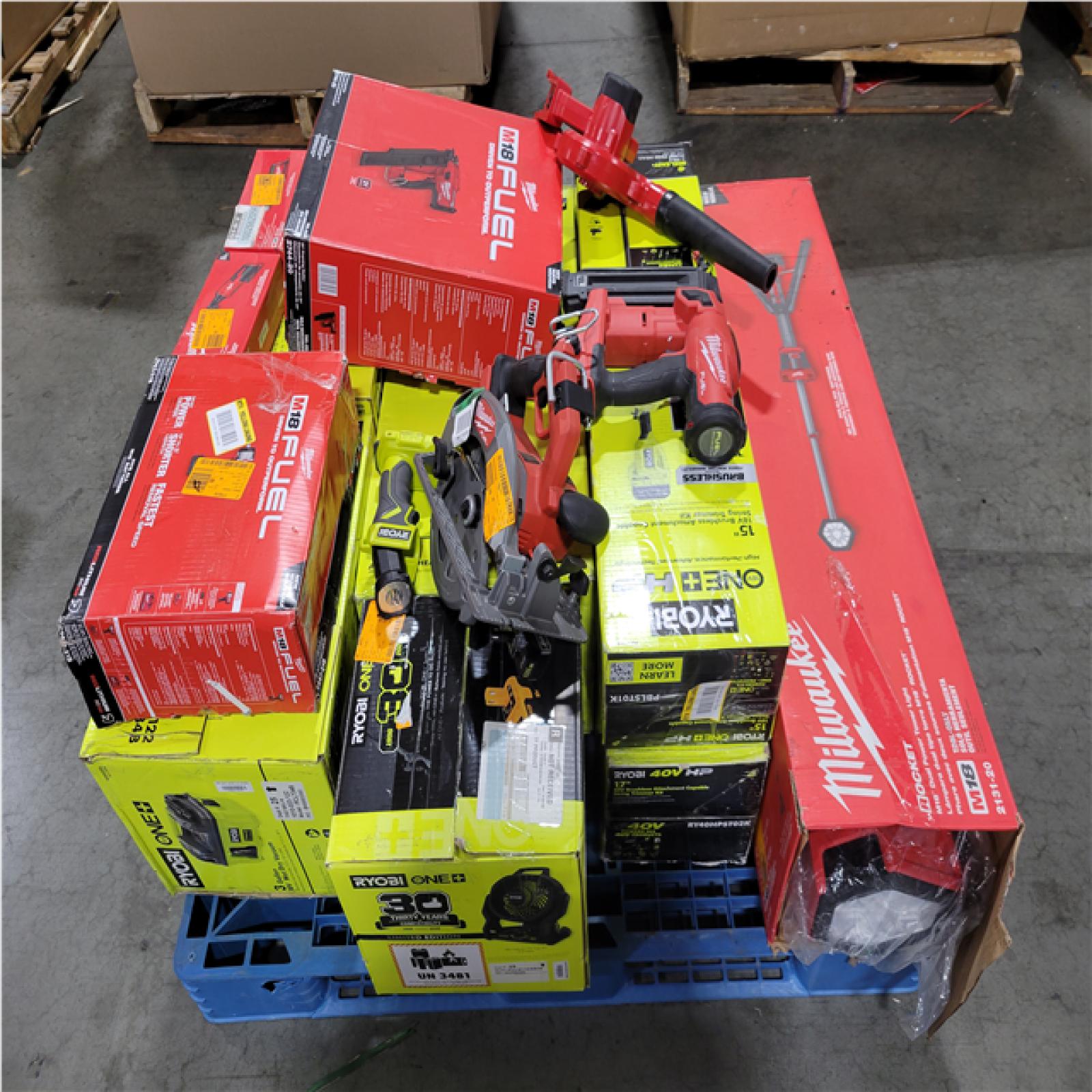CALIFORNIA AS-IS TOOL PALLET