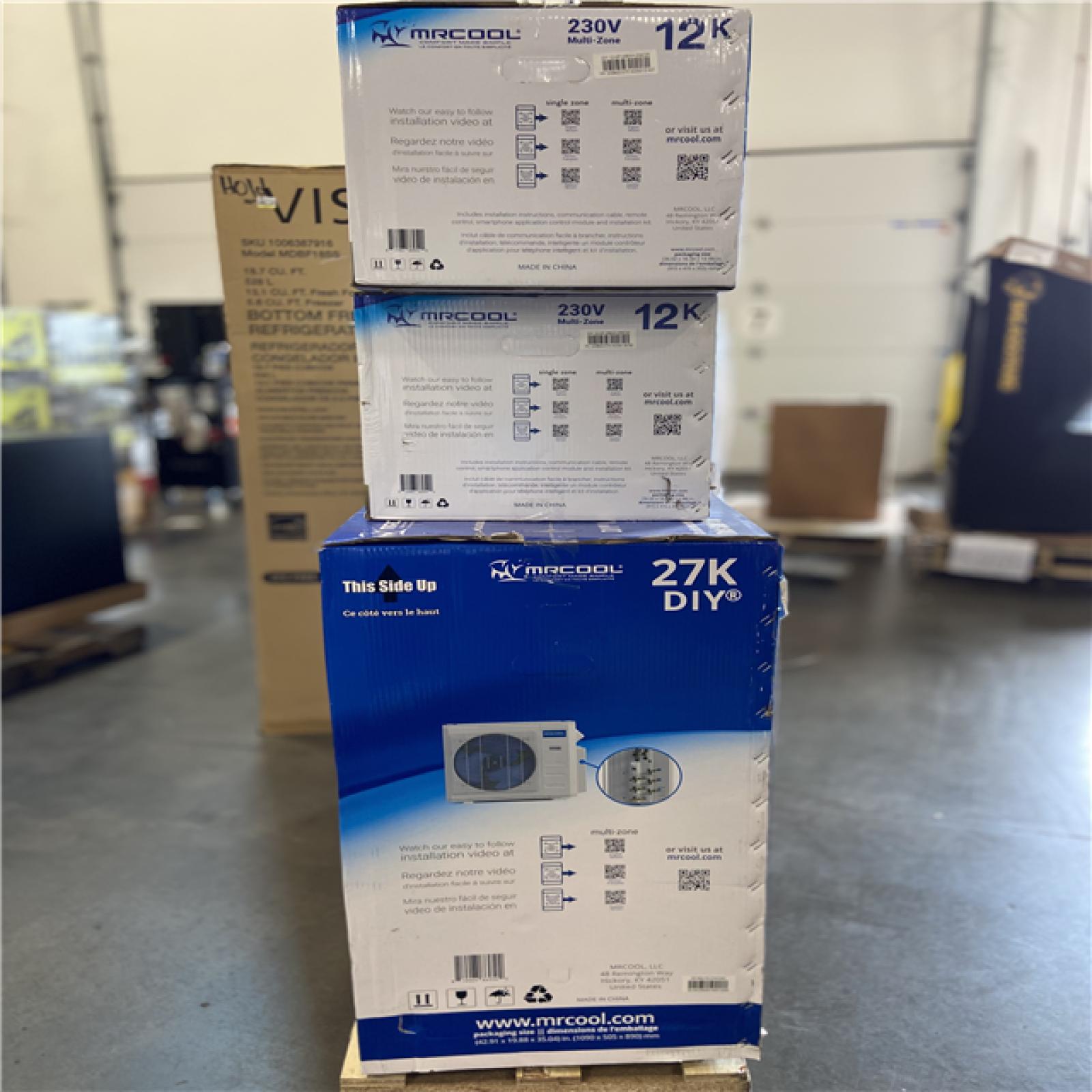 DALLAS LOCATION - AC UNITS PALLET - (3 UNITS)