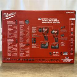 NEW! Milwaukee 18-Volt Lithium-Ion Brushless Cordless (4-Tool) Combo Kit
