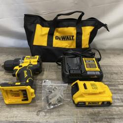 AS-IS DEWALT Atomic 20V Lithium-Ion Cordless Compact 1/2 in. Drill/Driver Kit