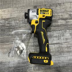 AS-IS DEWALT 20-Volt Maximum XR Cordless Brushless 1/4 in. 3-Speed Impact Driver (Tool-Only)