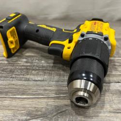 AS-IS DEWALT ATOMIC 20V Lithium-Ion Cordless 1/2 in. Hammer Drill Kit