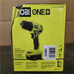 Phoenix NEW RYOBI ONE+ 18V Cordless 3/8 in. Drill/Driver Kit with Compact Battery and Charger SEALED