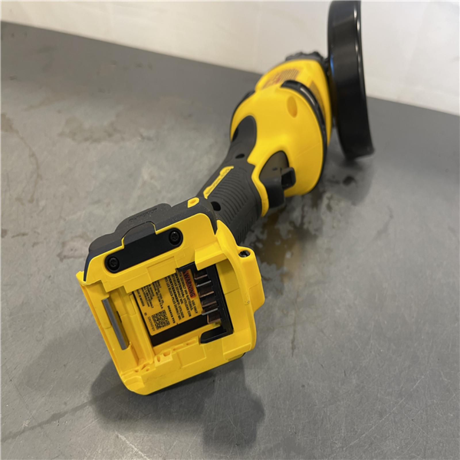 AS-IS - DEWALT FLEXVOLT 60V MAX Cordless Brushless 4.5 in. to 6 in. Small Angle Grinder with Kickback Brake