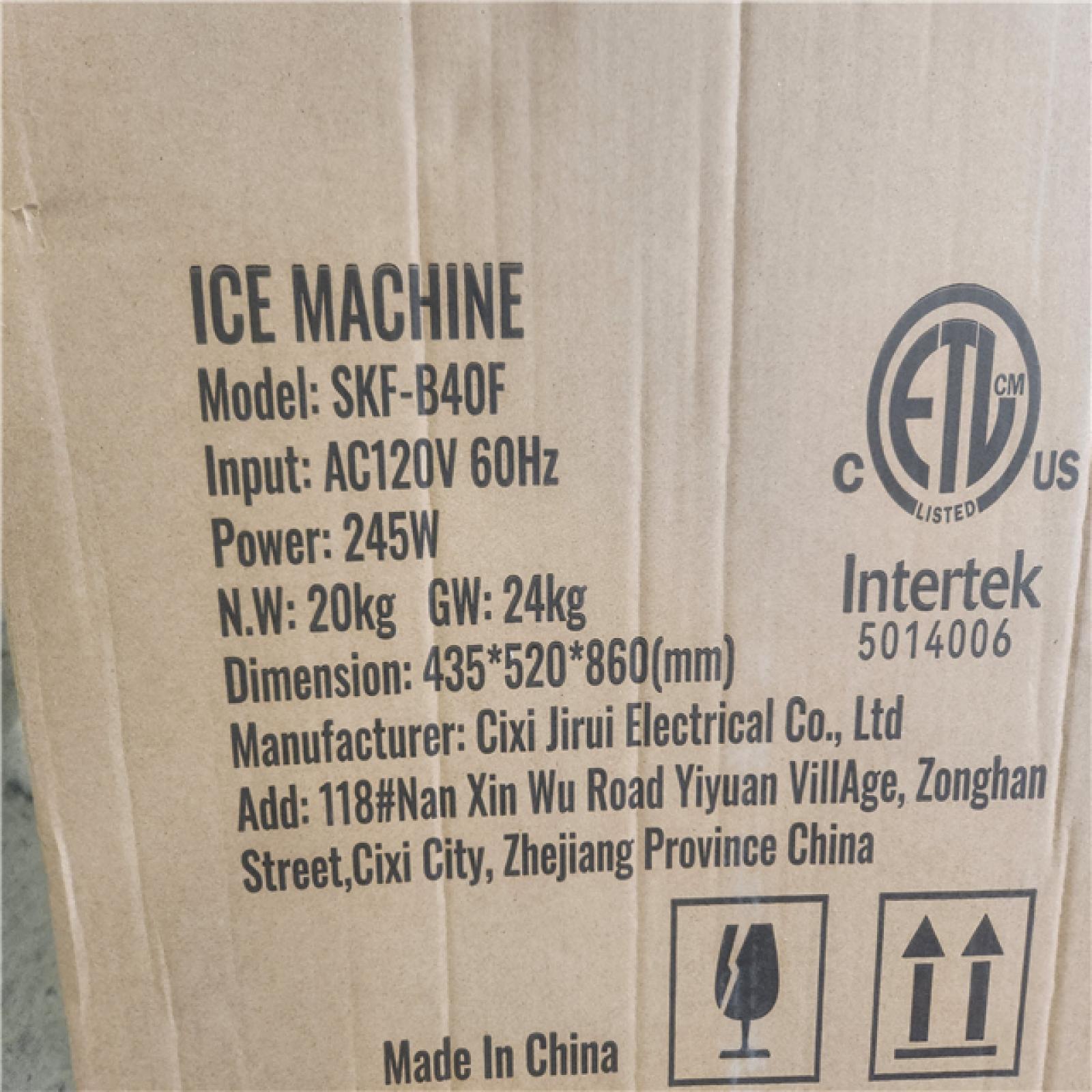 Phoenix Location NEW VEVOR Commercial Ice Maker 80 lbs./24 in. H Ice Maker Machine Freestanding Cabinet Ice Maker with 15 lbs. Storage Capacity QSYYTSFBZBJQPTEY4V1