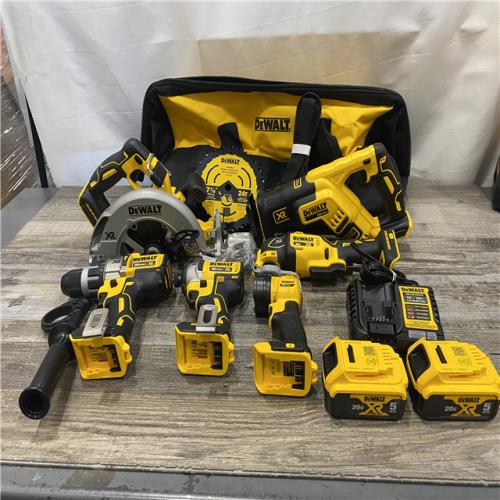 AS-IS DEWALT 20V MAX Cordless 6 Tool Combo Kit