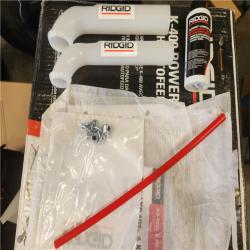 Phoenix RIDGID K9-102+ FlexShaft Wall-to-Wall Professional Drain Cleaning Machine 1/4 in. x 50ft. Designed for 1 1/4 in. - 2 in. Pipes