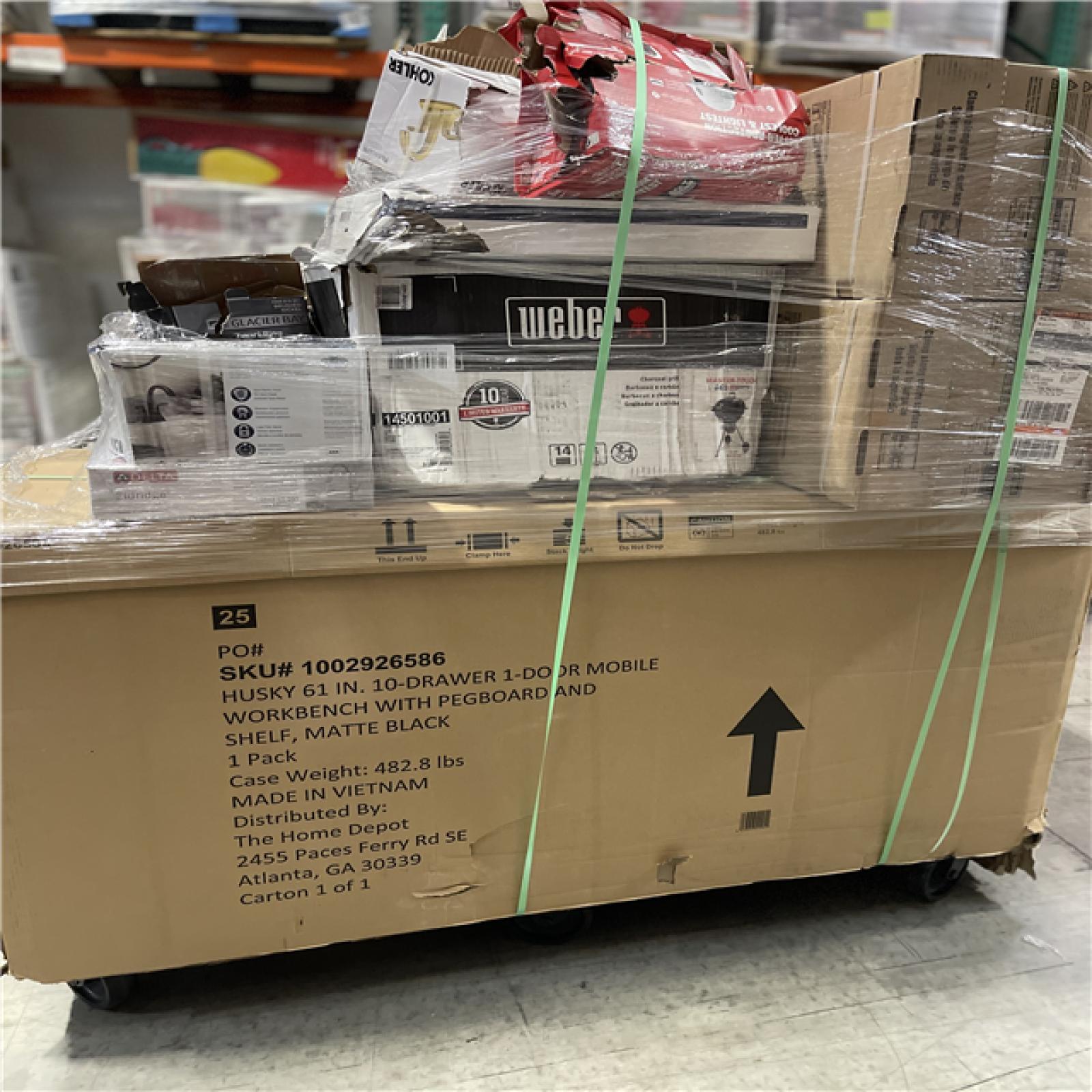 DALLAS LOCATION- AS-IS HOME IMPROVEMENT PALLET