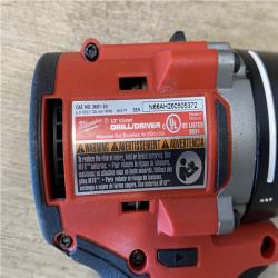 AS-IS Milwaukee 18V Lithium-Ion Brushless Cordless 1/2 in. Compact Drill/Driver with kit