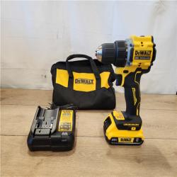 AS-IS- DEWALT 20V  Cordless.5 in Drill Driver  2 Ah