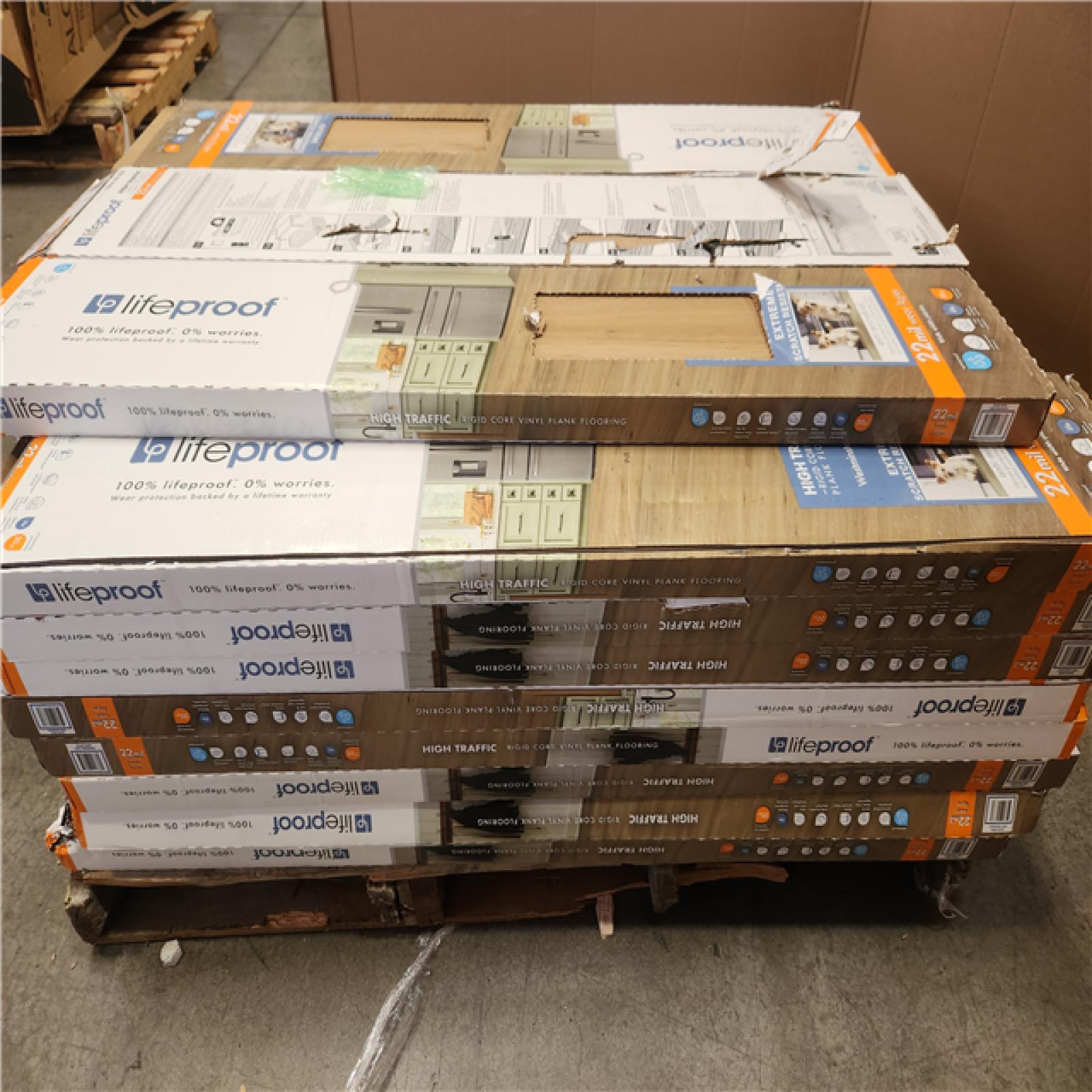 Phoenix Lifeproof Westminster Oak 22 MIL x 9.06 in. W x 48.03 in. L Click Lock Waterproof Vinyl Plank Flooring (740 sq. ft. /35 Case)