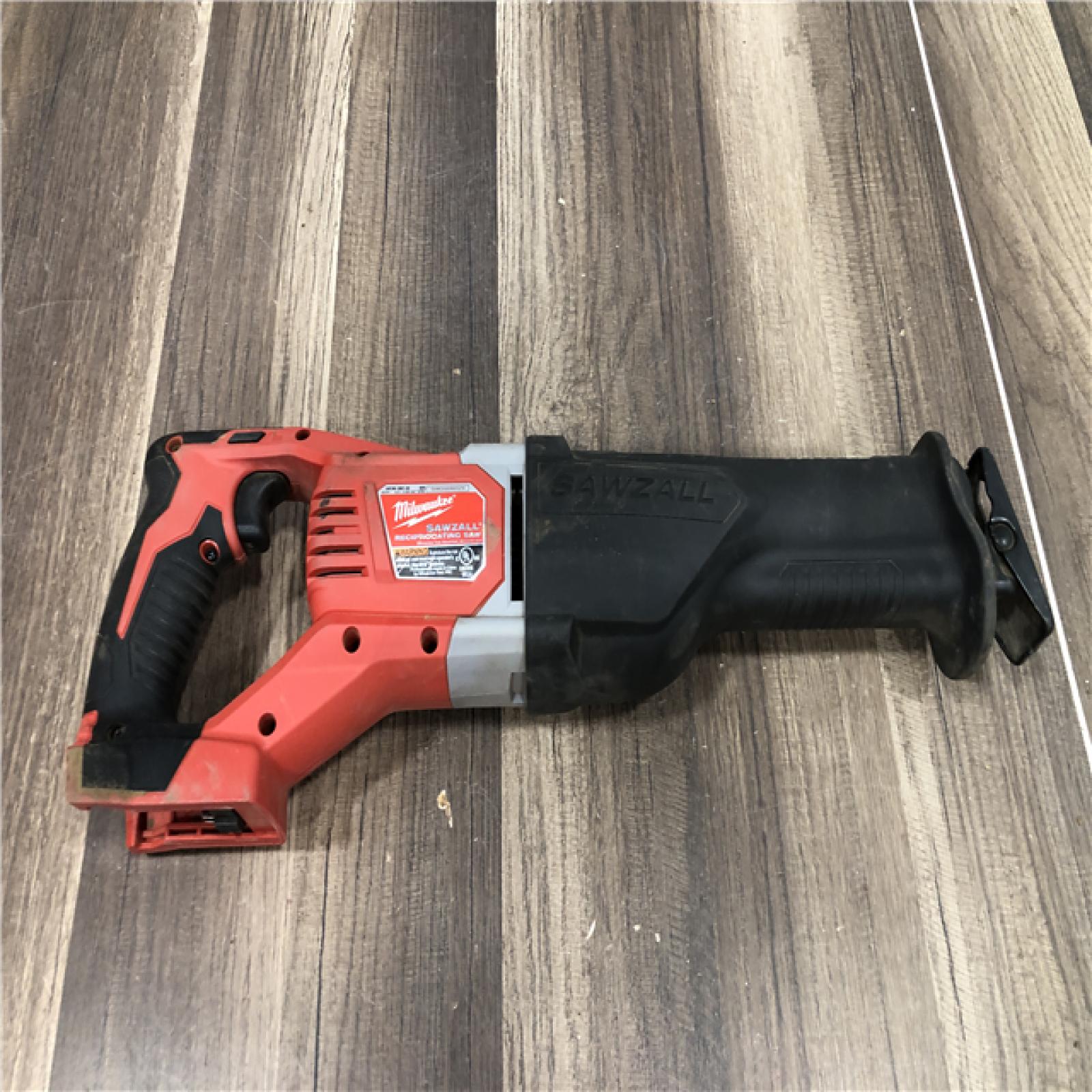 AS-IS Milwaukee 18V Lithium-Ion Cordless SAWZALL Reciprocating Saw (Tool-Only)