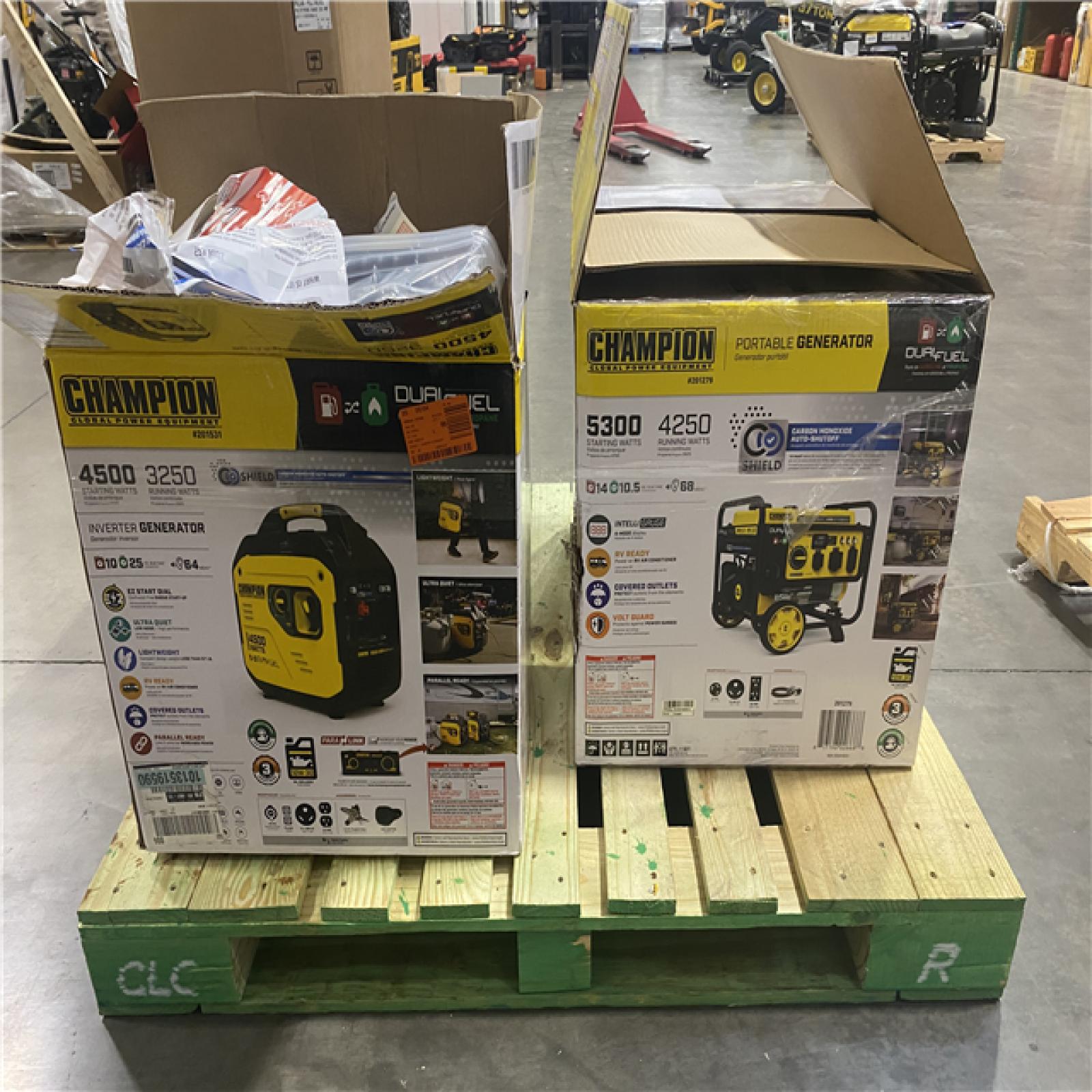 Dallas Location - As-Is Champion Power Equipment Fuel Gasoline Inverter Generator(Lot Of 3)