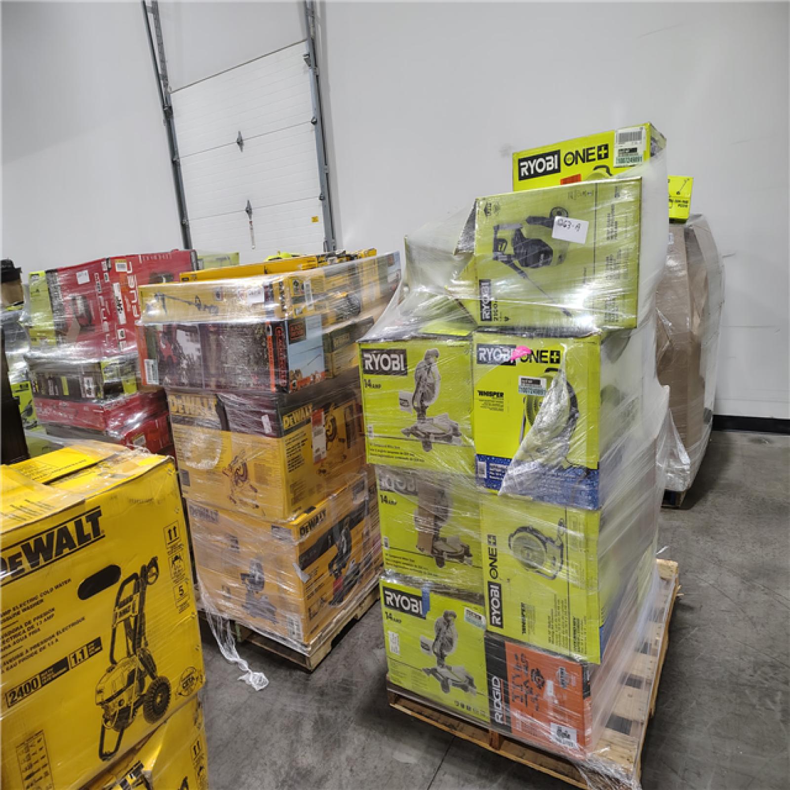 Pittston Location As-Is Power Tools Partial Truckload (13 Pallets) 1263-A