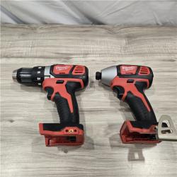 LIKE NEW! - Milwaukee 18V Cordless Brushed 2-Tool Drill/Driver and Impact Driver Kit