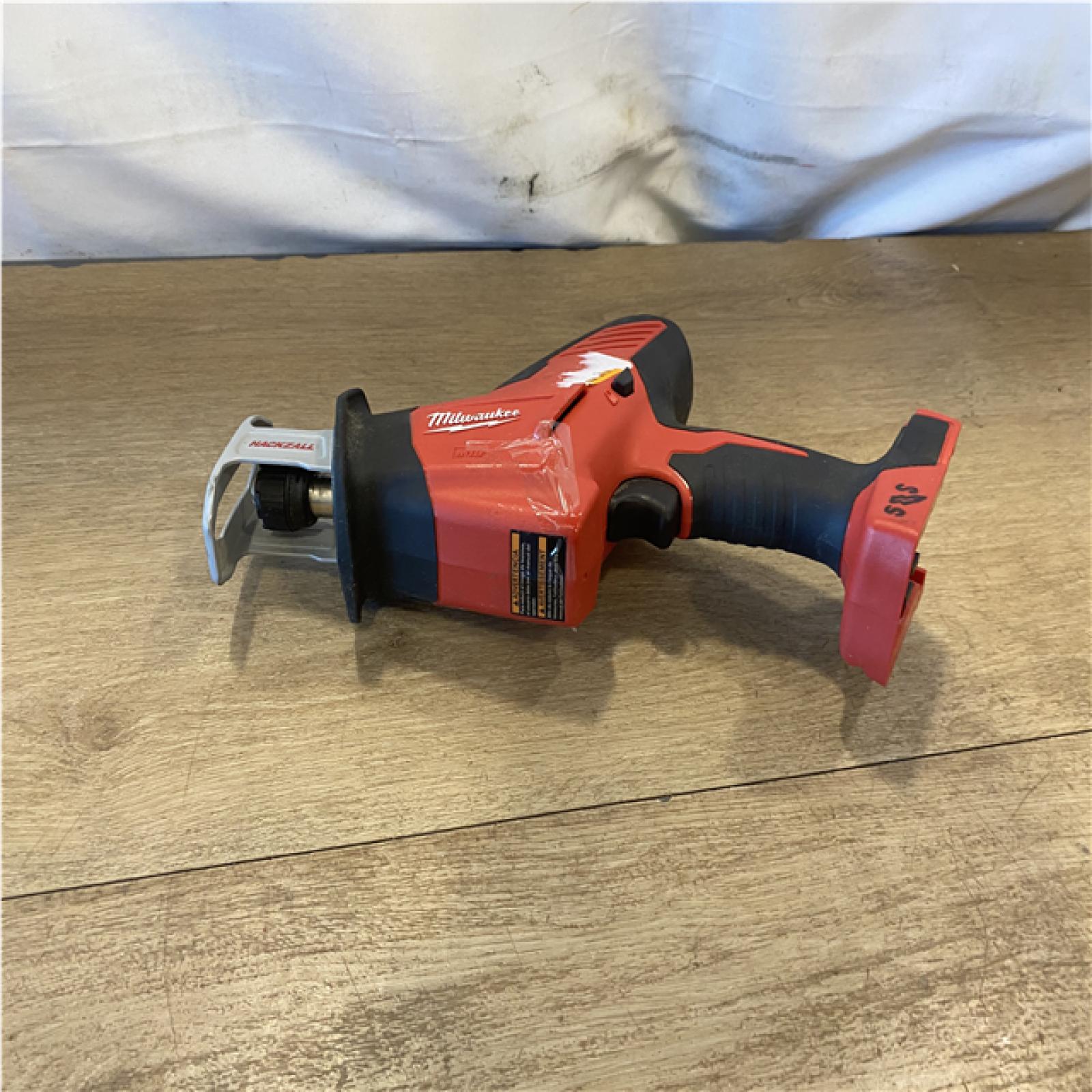 AS-IS Milwaukee 18V Lithium-Ion Cordless HACKZALL Reciprocating Saw (Tool-Only)
