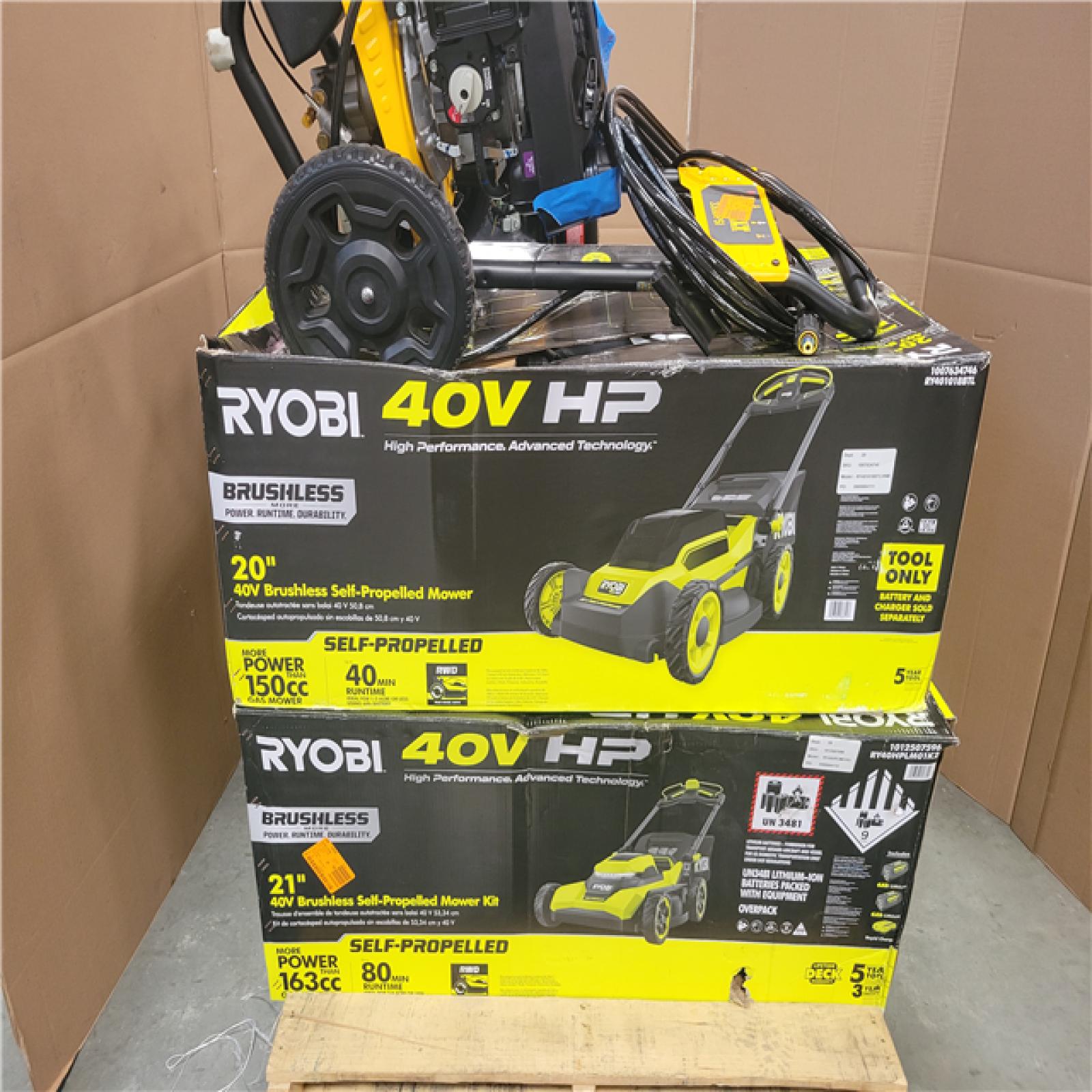 CALIFORNIA AS-IS OUTDOOR POWER EQUIPMENT