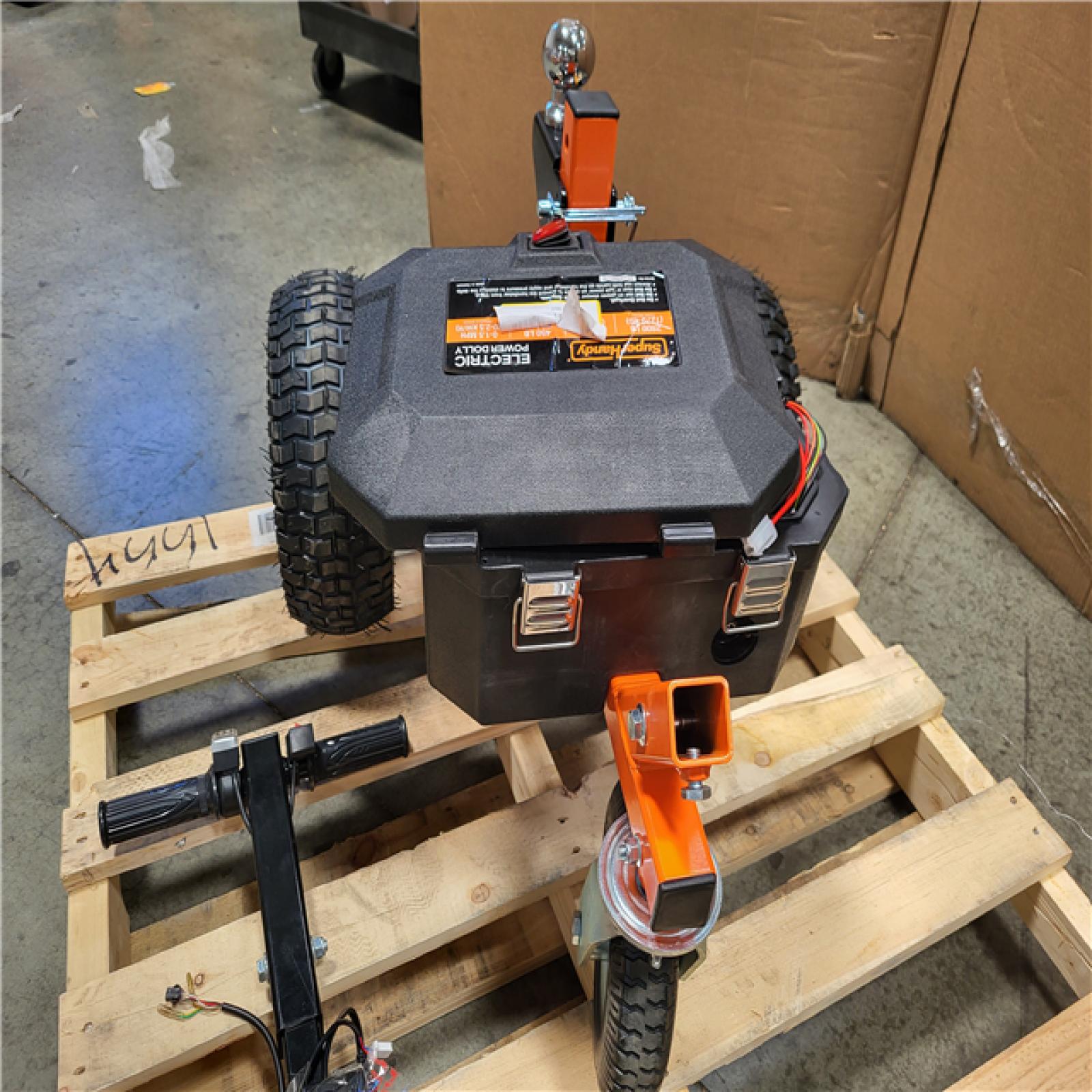 CALIFORNIA AS-IS 2800 lb. Electric Trailer Dolly Universal Hitch