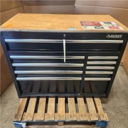 Phoenix Husky Modular Tool Storage 52 in. W x 20 in. D Standard Duty Black Mobile Workbench Cabinet