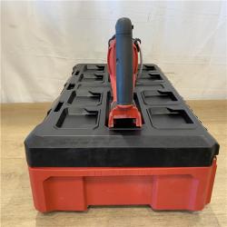 AS-IS MILWAUKEE M18 FUEL18V Lithium-Ion Brushless Cordless SAWZALL Reciprocating Saw with PACKOUT Tool-Box  (1) 5.0 Battery  and Charger