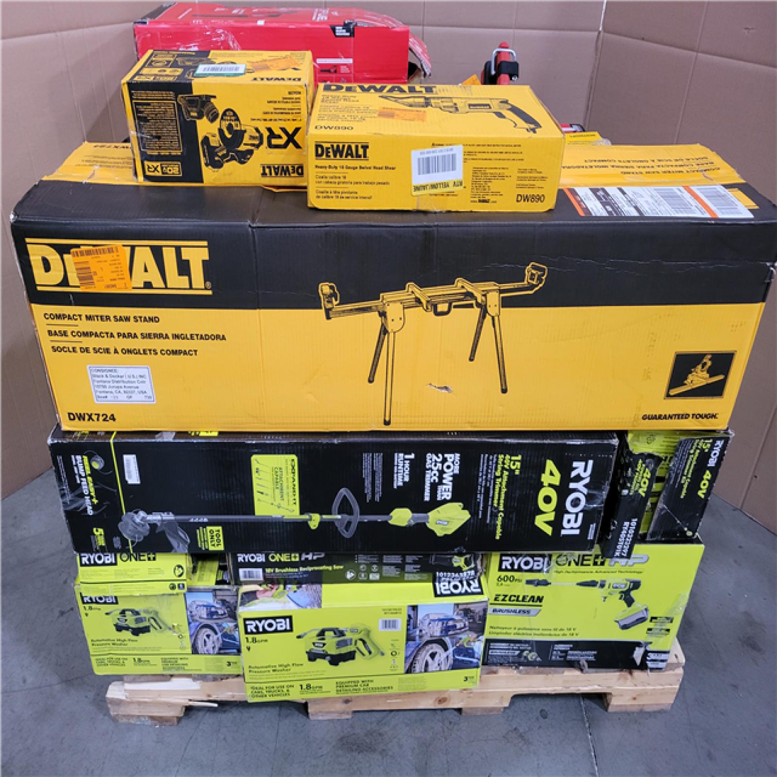 CALIFORNIA AS-IS TOOL PALLET