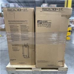 DALLAS LOCATION- AS-IS RHEEM 50 GAL 38 000 BTU Ultra Low (ULN) Natural Gas Water Heater (3 UNITS)