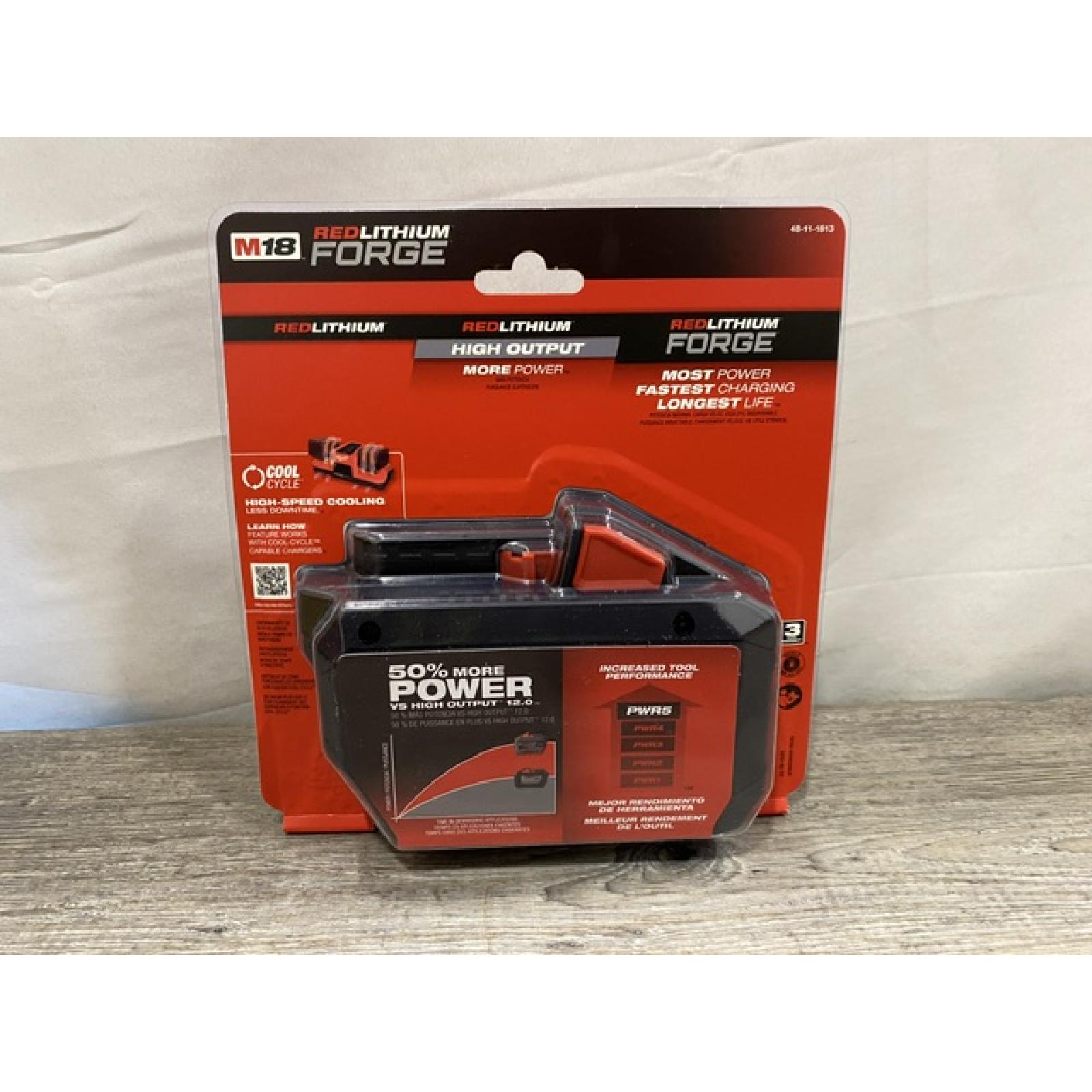 NEW - Milwaukee 18V Lithium-Ion REDLITHIUM FORGE HD 12.0 Ah Battery Pack