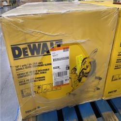 Dallas Location -NEW- DEWALT 15 Amp Corded 12 in. Double Bevel Sliding Compound Miter Saw