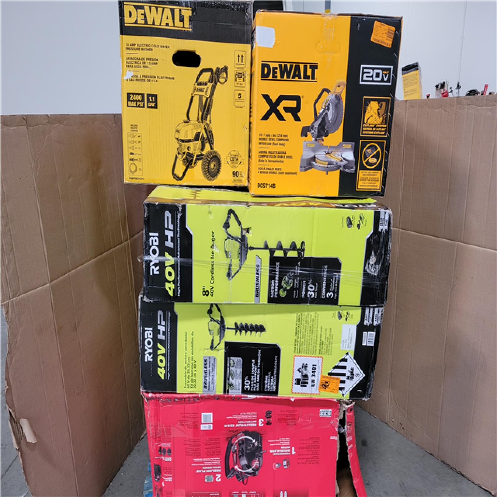 CALIFORNIA AS-IS TOOL PALLET