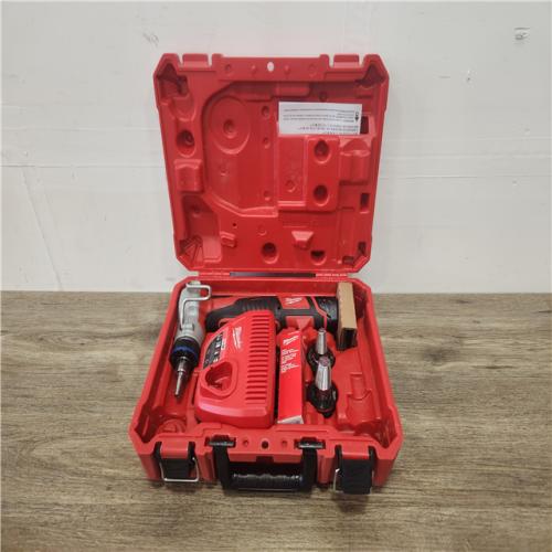 Phoenix Location NEW Milwaukee M12 12-Volt Lithium-Ion Cordless PEX Expansion Tool Kit with a 1.5 Ah Batteries, (3) Expansion Heads and Hard Case