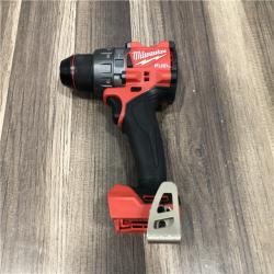 AS-IS Milwaukee FUEL 18V Lithium-Ion Brushless Cordless 1/2 in. Hammer Drill/Driver (Tool-Only)