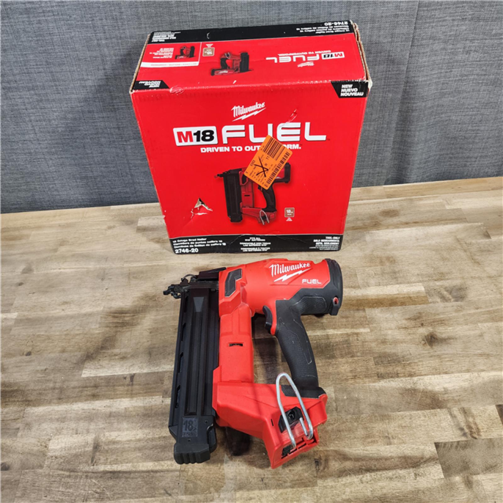 HOUSTON LOCATION - AS-IS Milwaukee M18 Fuel 18V Brushless 18-Gauge Brad Nailer 2746-20 (Bare Tool)