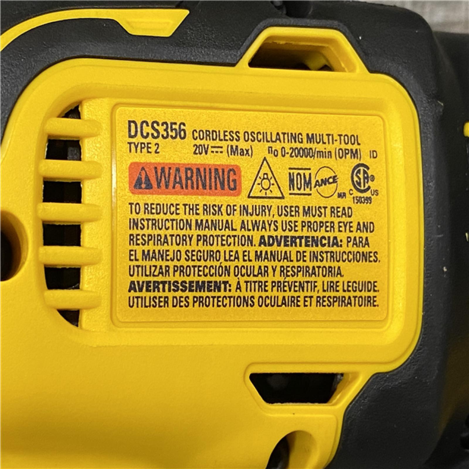 AS-IS DEWALT 20-Volt Maximum Lithium-Ion Cordless 4-Tool Combo Kit with (2) 4 Ah Batteries and Charger