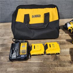 HOUSTON LOCATION - AS-IS DeWalt 20V MAX ATOMIC Cordless Brushless 3 Tool Combo Kit