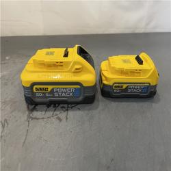 AS-IS - Dewalt Powerstack 20-Volt Lithium-Ion 5.0 Ah and 1.7 Ah Batteries and Charger