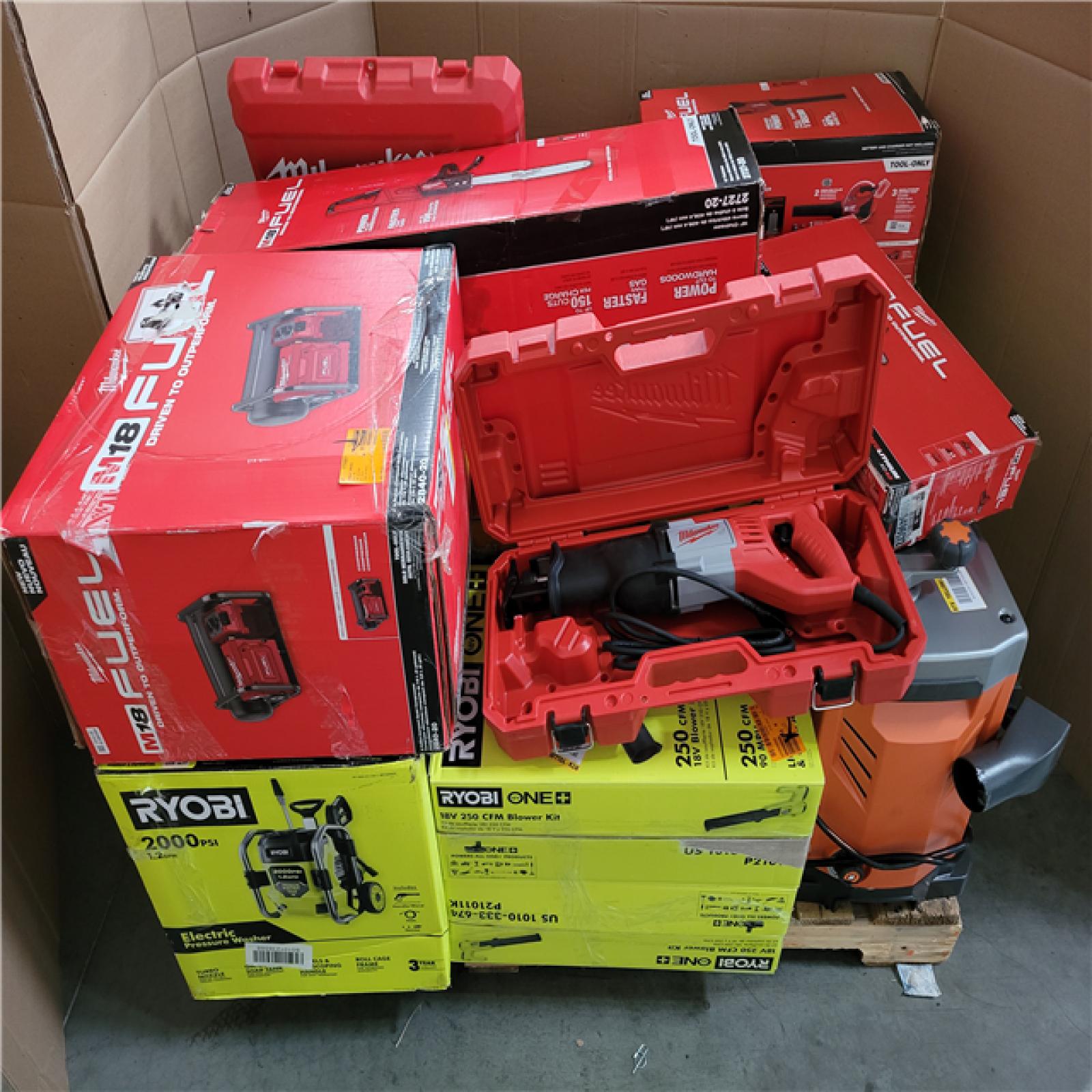 CALIFORNIA AS-IS TOOL PALLET