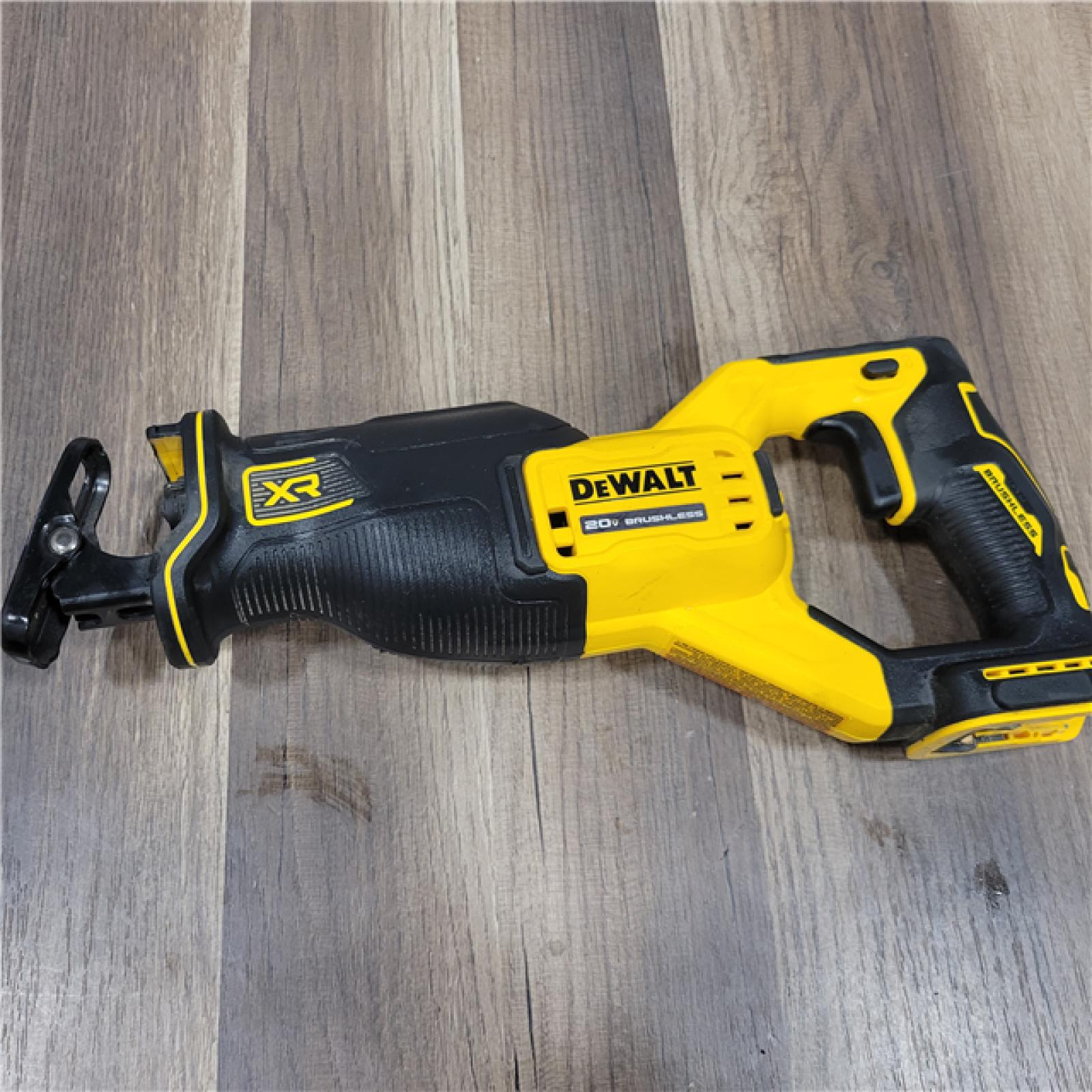 AS-IS DEWALT 20V MAX XR Cordless Brushless Reciprocating Saw (Tool Only)
