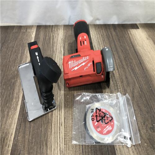 AS-IS Milwaukee  FUEL 12V Lithium-Ion Brushless Cordless 3 in. Cut Off Saw (Tool-Only)
