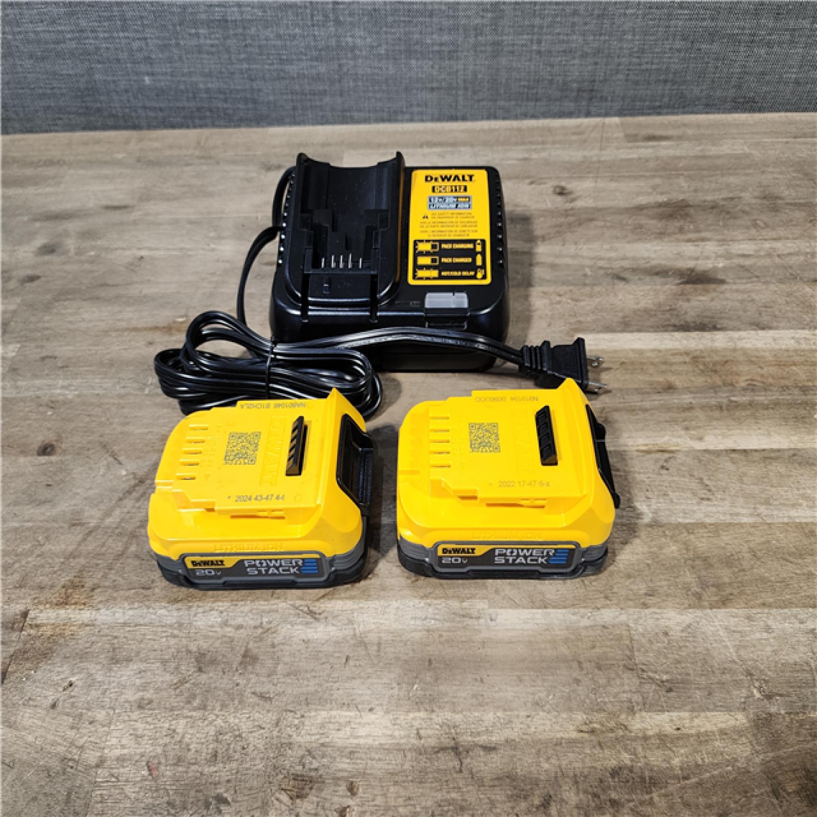 HOUSTON LOCATION - AS-IS DEWALT 2 TOOL COMBO KIT W/ (2) BATTERY & CHARGER