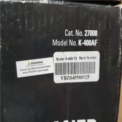 CALIFORNIA AS-IS K-400 POWERED DRAIN CLEANER WITH AUTOFEED TECHNOLOGY