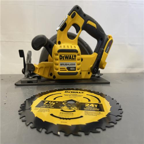 AS-IS - DeWALT Flexvolt Max 7-1/4  60V Brushless Circular Saw (Tool Only)